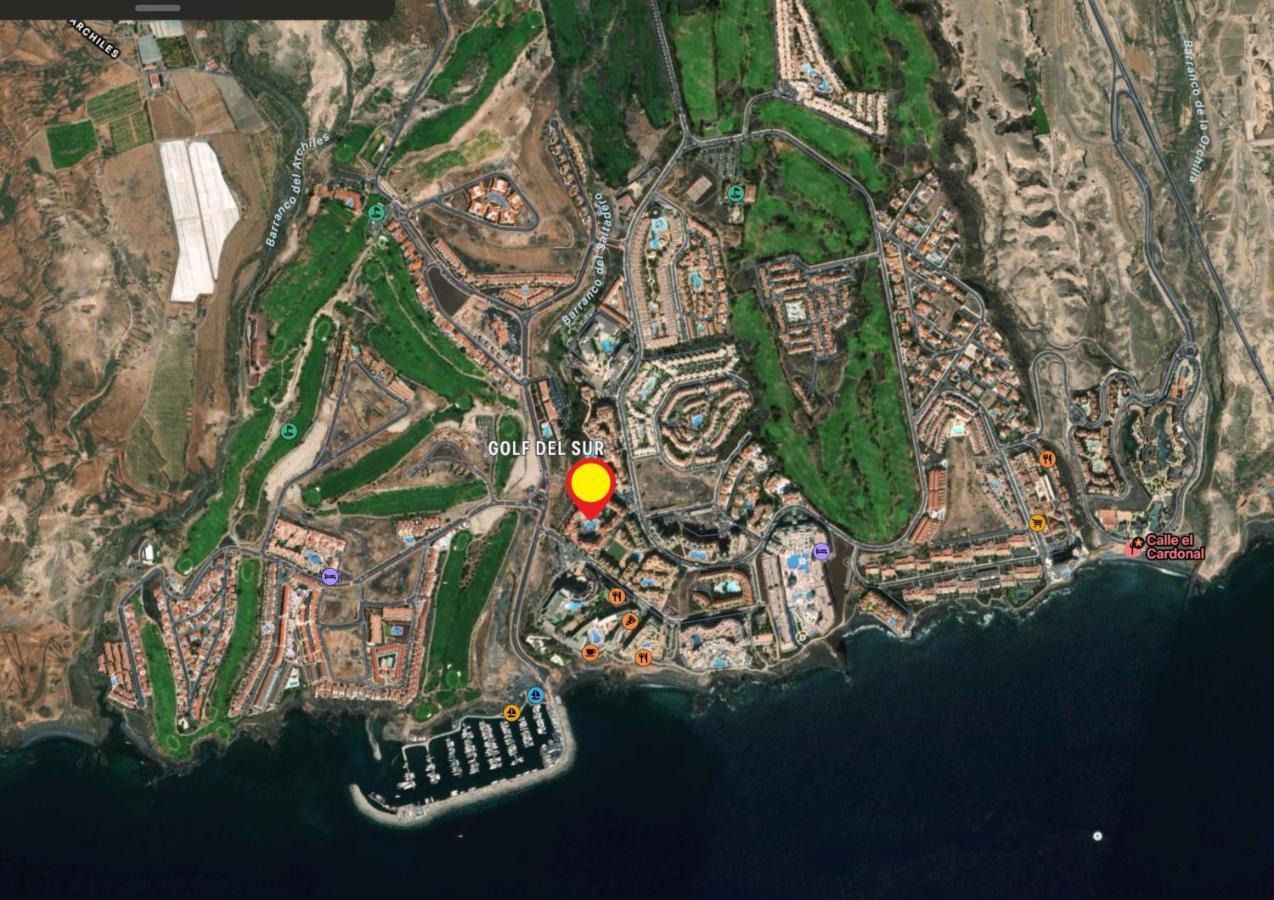 Golf Del Sur - Apartamento Con Balcon Y Vistas Al Mar - As De Casas San Miguel de Abona Luaran gambar